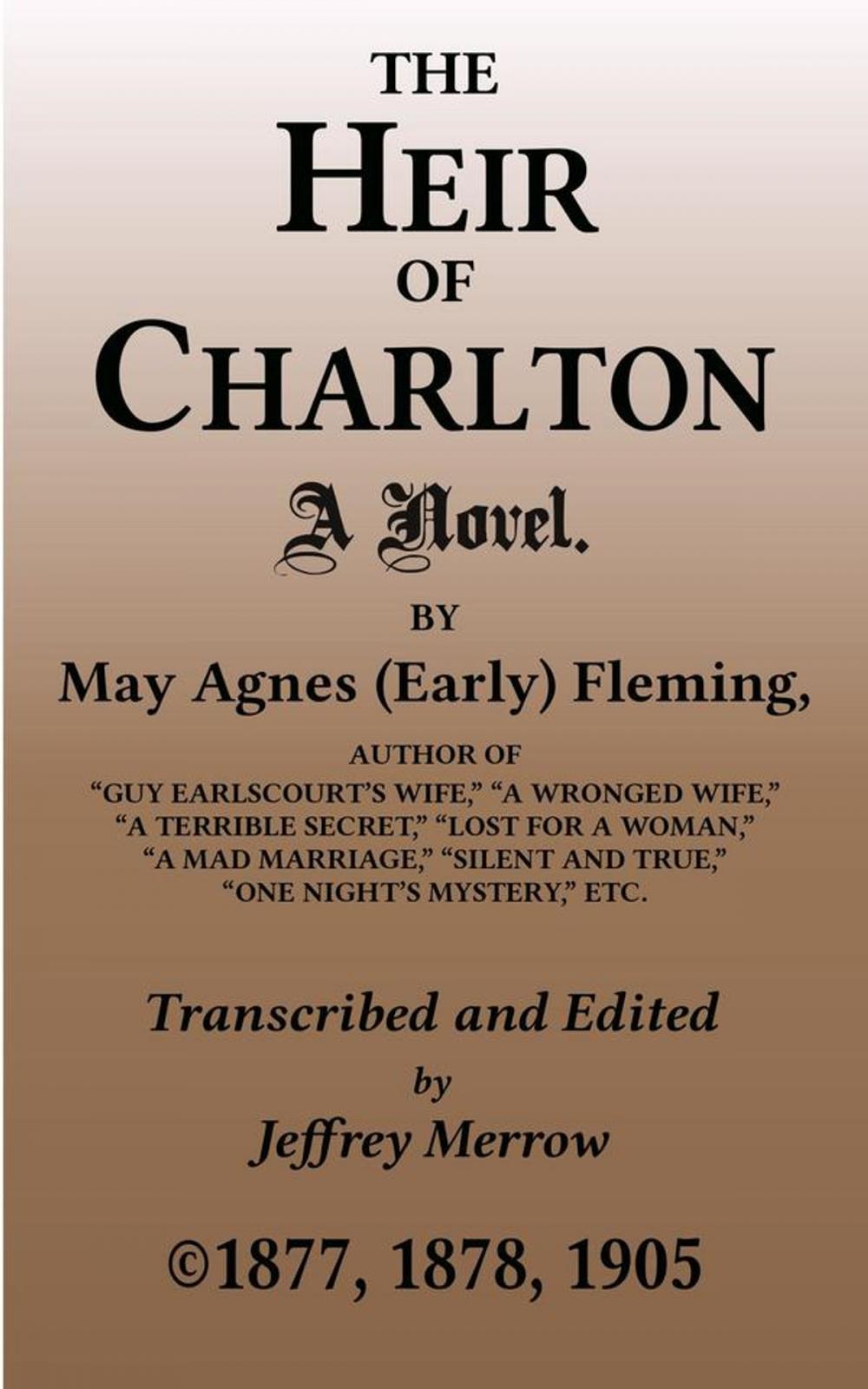 Big bigCover of The Heir of Charlton