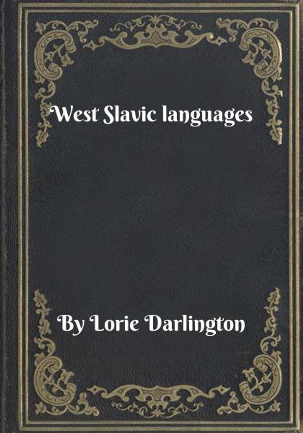 Big bigCover of West Slavic languages