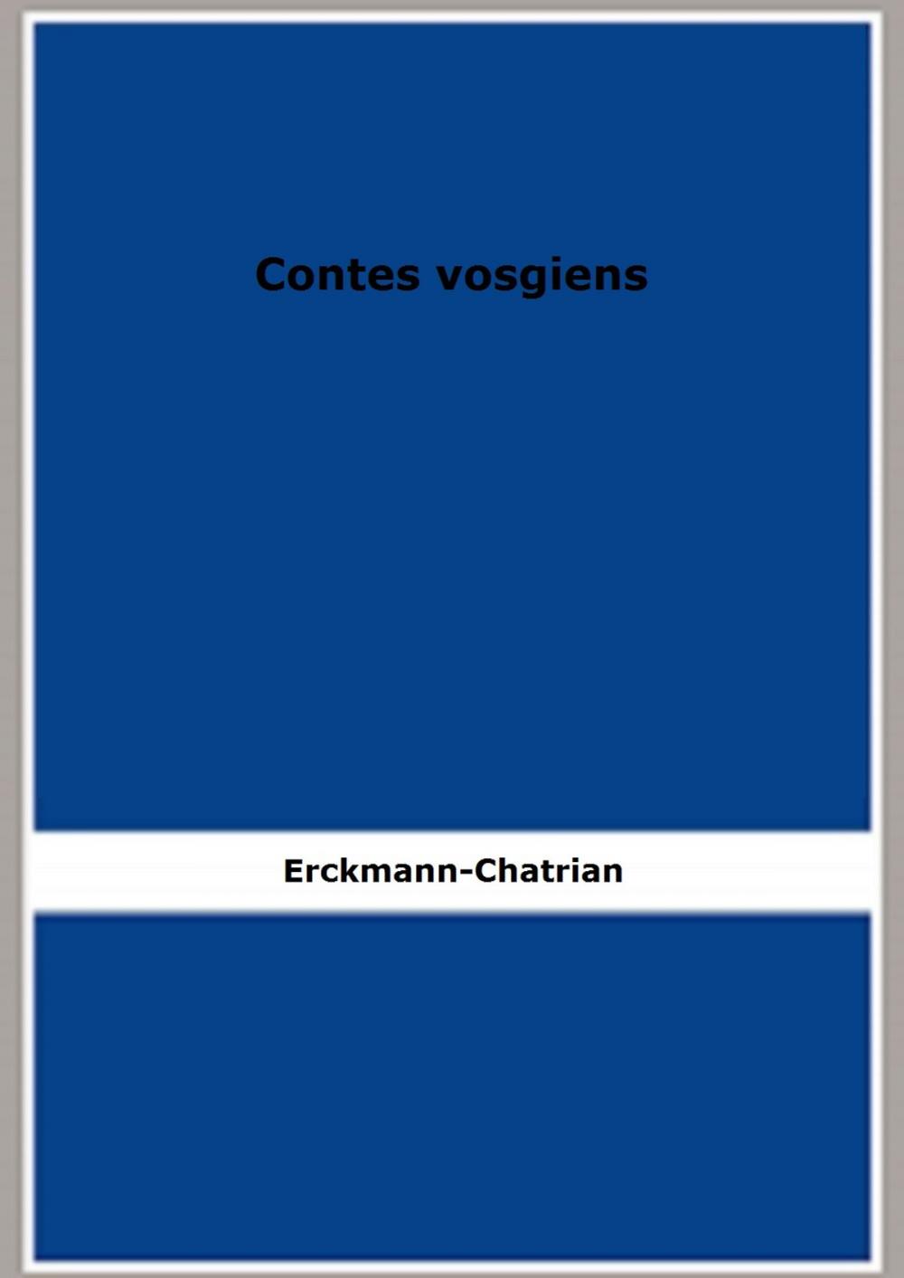 Big bigCover of Contes vosgiens