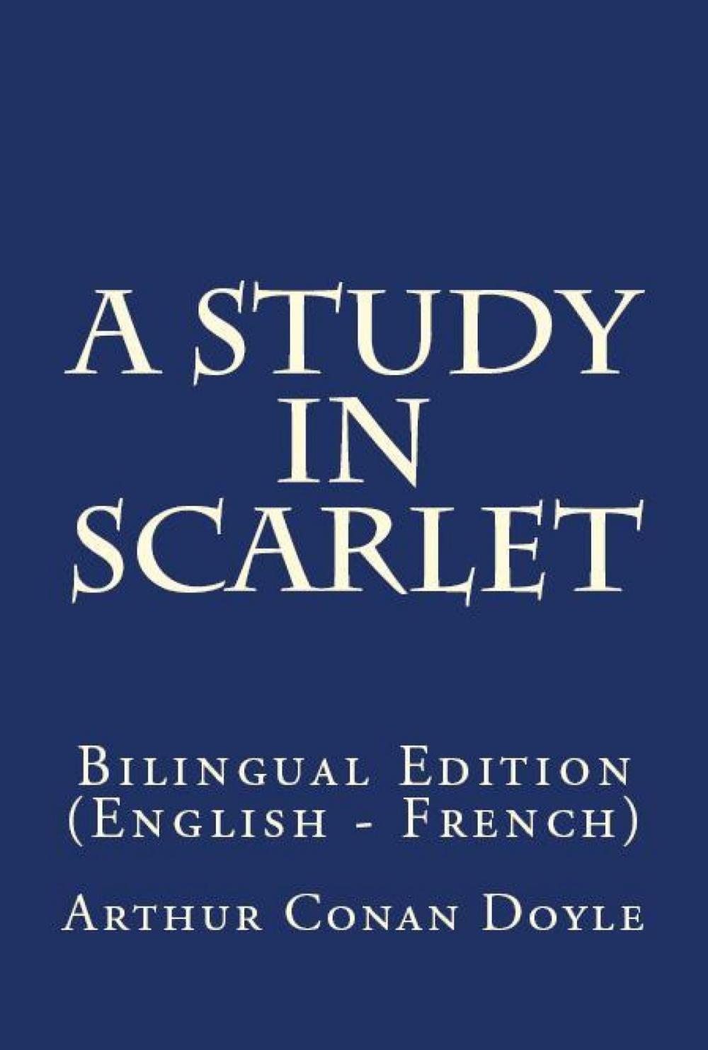 Big bigCover of A Study In Scarlet