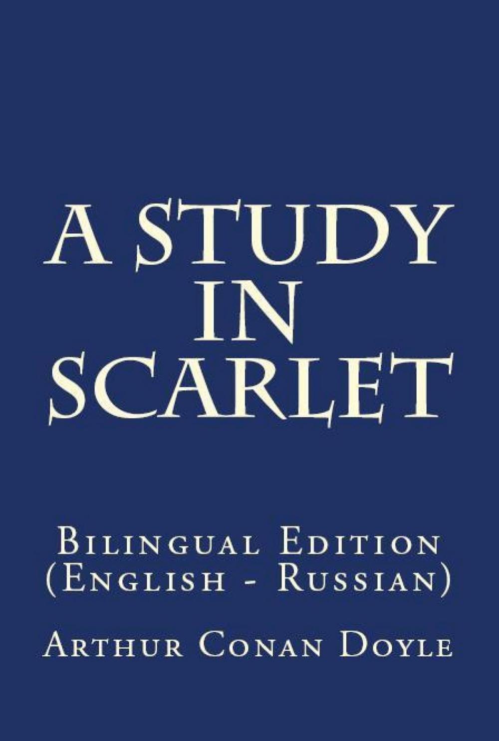 Big bigCover of A Study In Scarlet