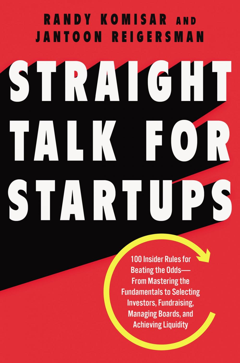 Big bigCover of Straight Talk for Startups