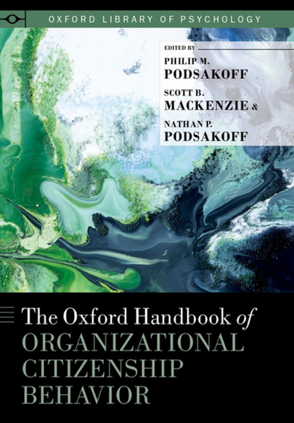 Big bigCover of The Oxford Handbook of Organizational Citizenship Behavior