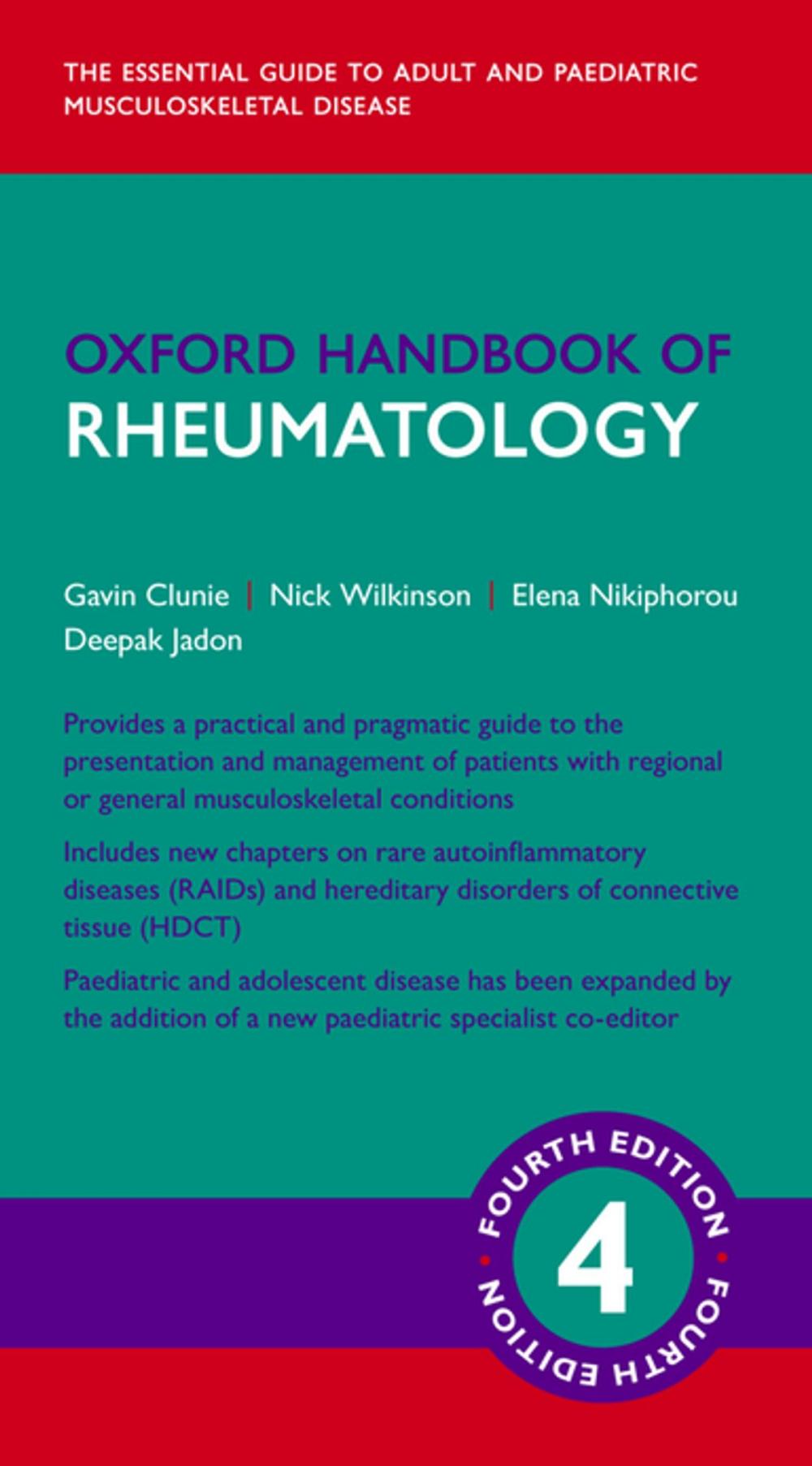 Big bigCover of Oxford Handbook of Rheumatology