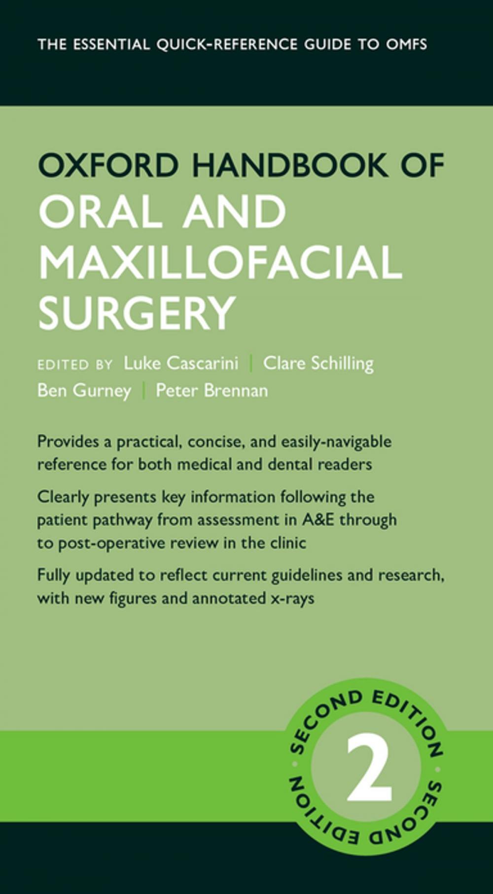 Big bigCover of Oxford Handbook of Oral and Maxillofacial Surgery