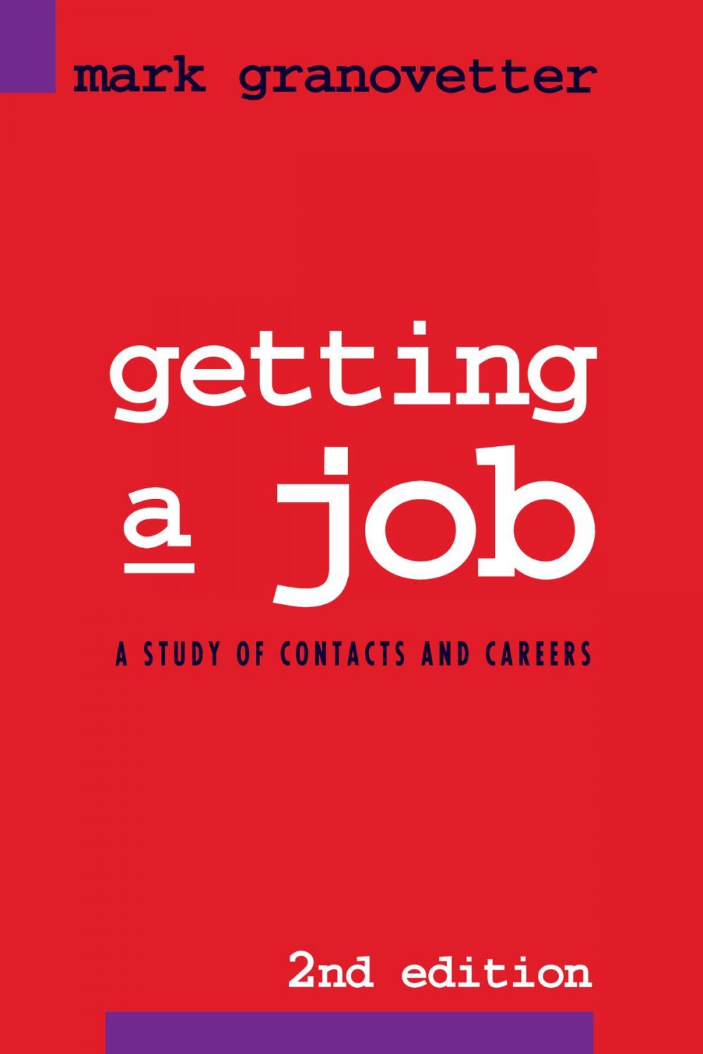 Big bigCover of Getting a Job