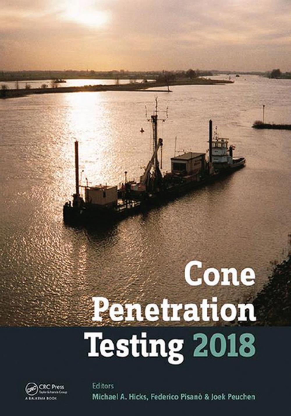Big bigCover of Cone Penetration Testing 2018