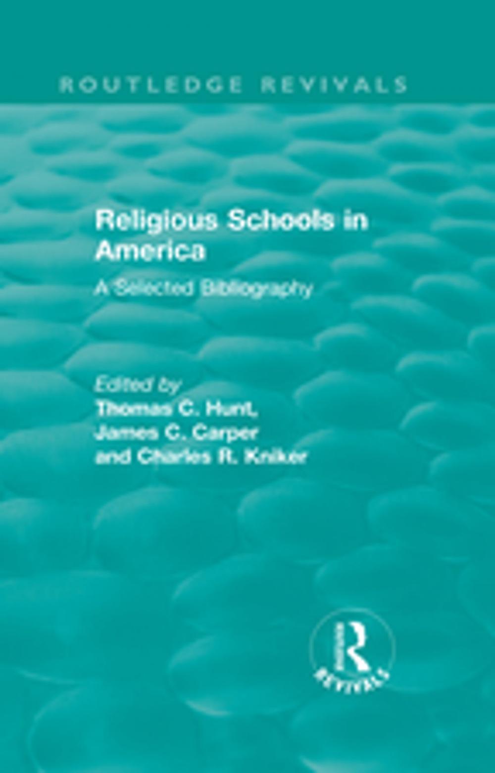 Big bigCover of Religious Schools in America (1986)