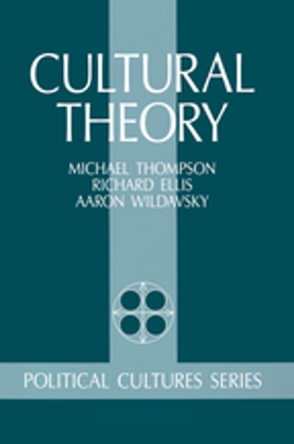 Big bigCover of Cultural Theory