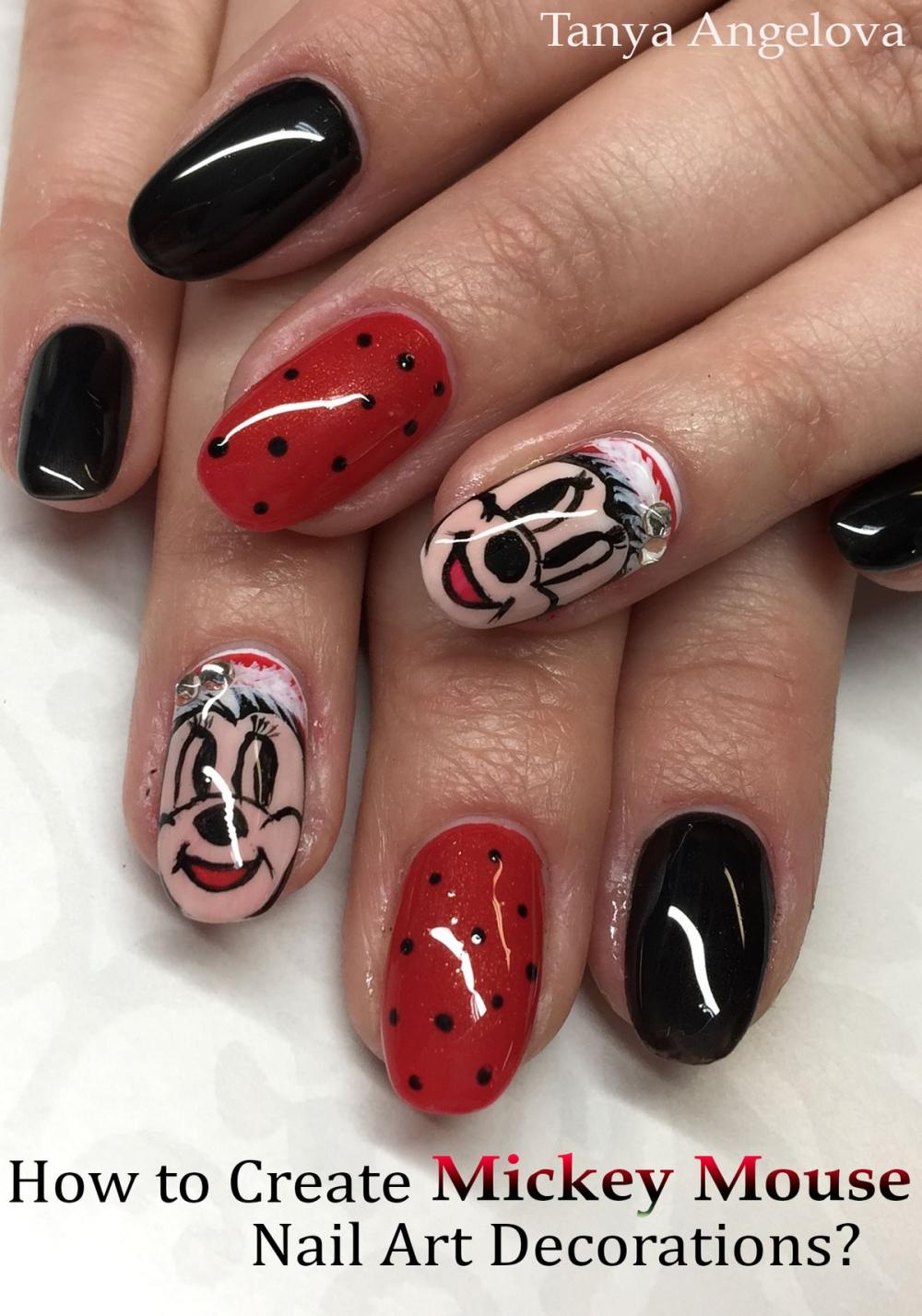 Big bigCover of How to Create Mickey Mouse Nail Art Decorations?