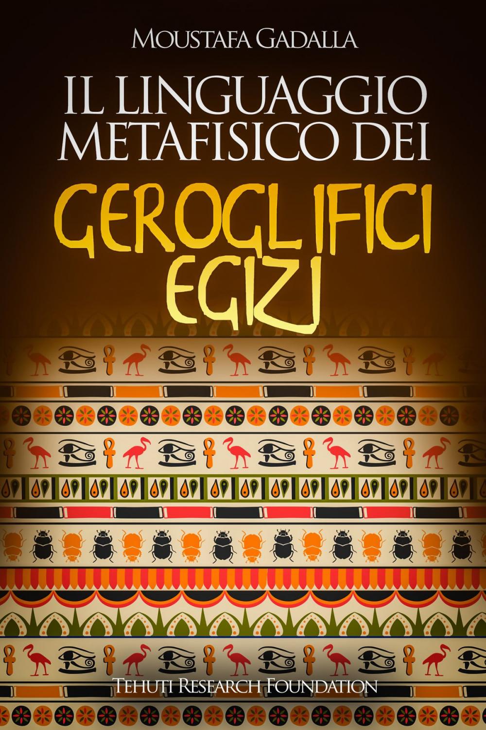 Big bigCover of Il linguaggio metafisico dei geroglifici egizi