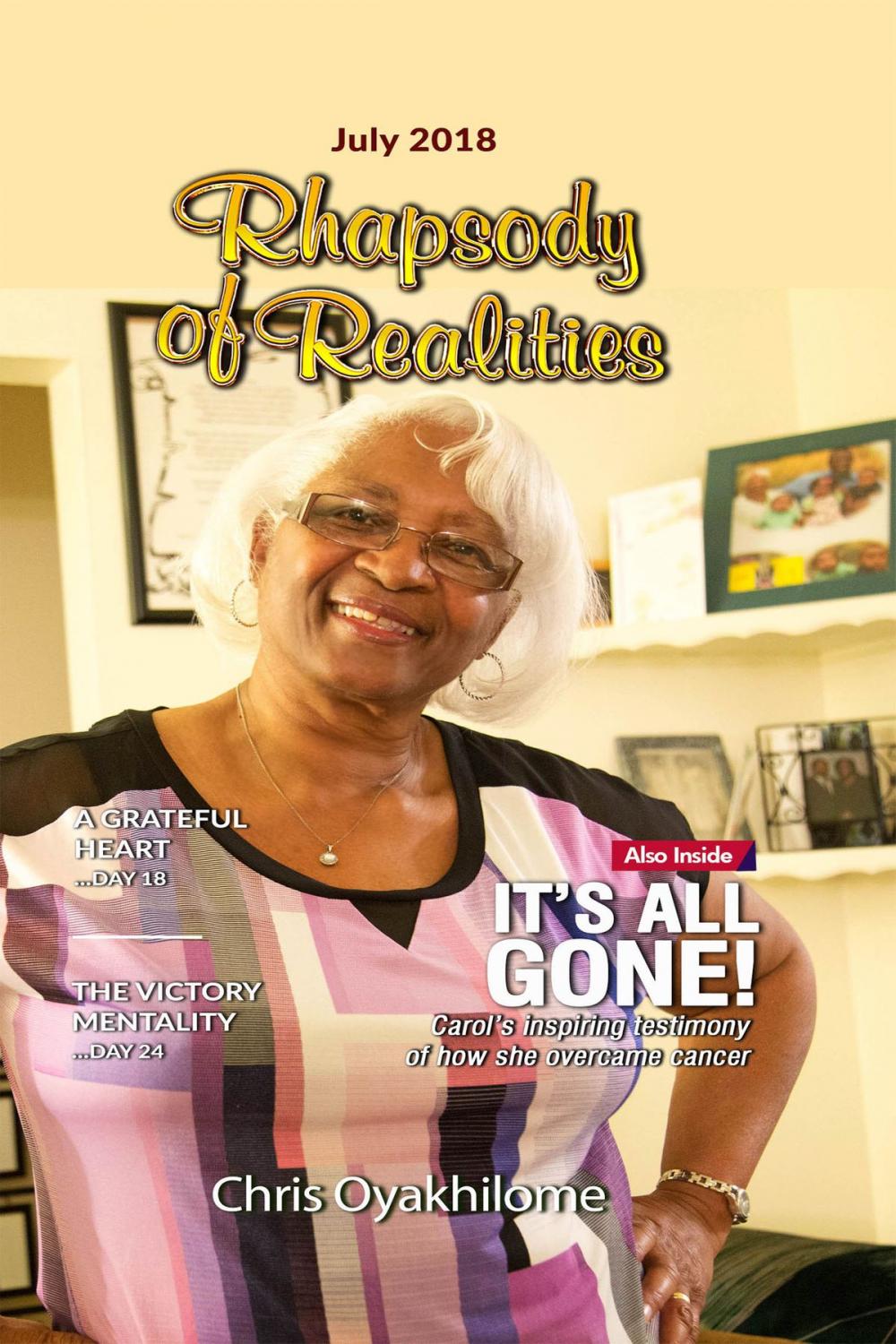 Big bigCover of Rhapsody of Realities July 2018 Edition