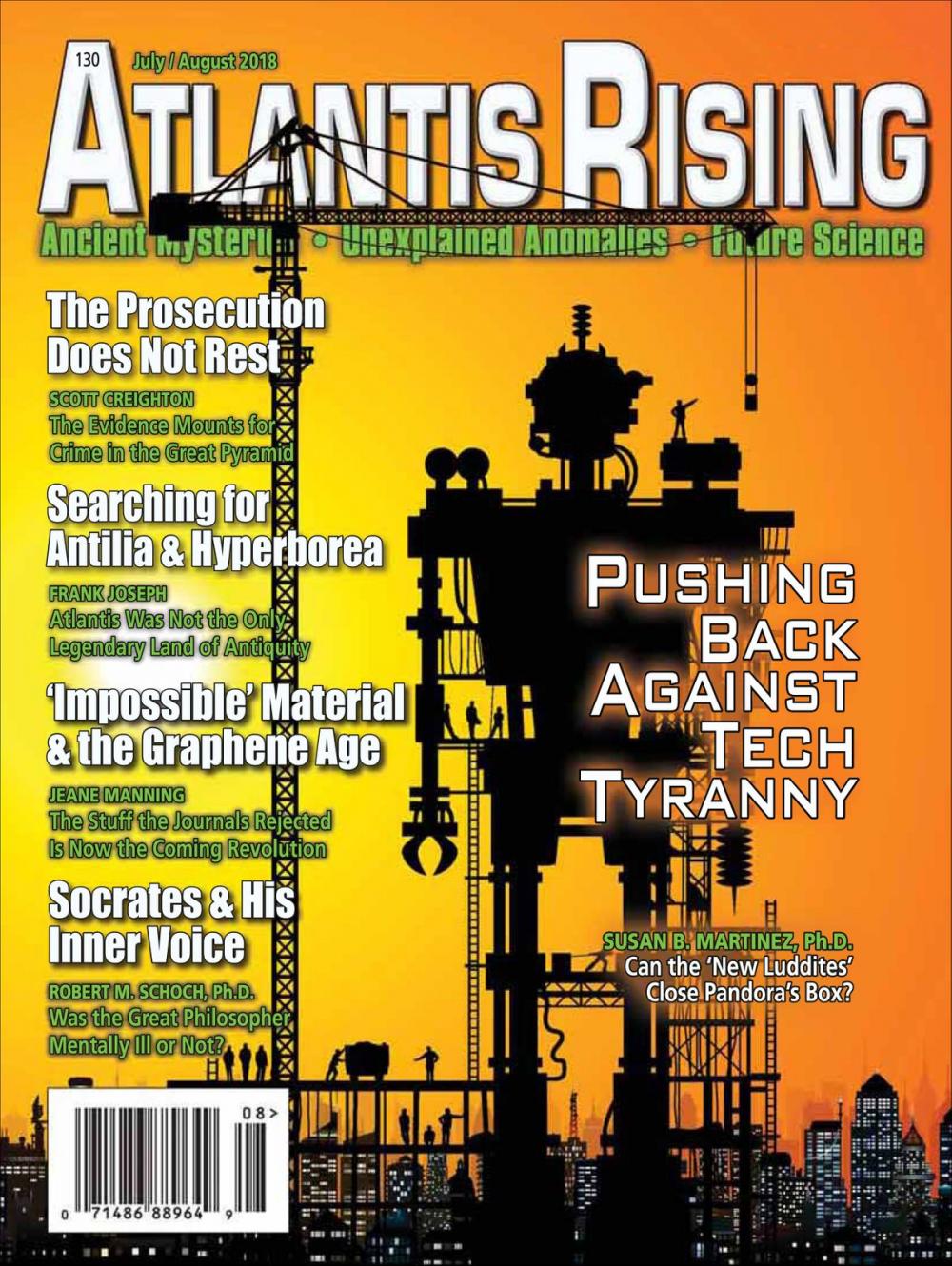 Big bigCover of Atlantis Rising Magazine - 130 July/August 2018