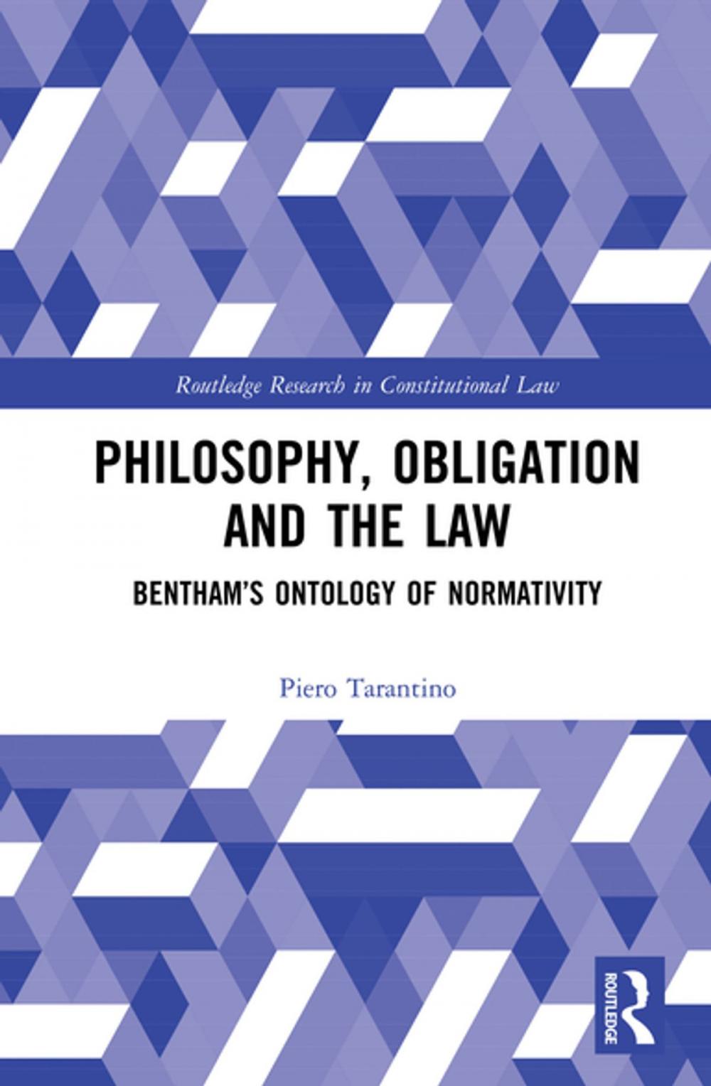 Big bigCover of Philosophy, Obligation and the Law