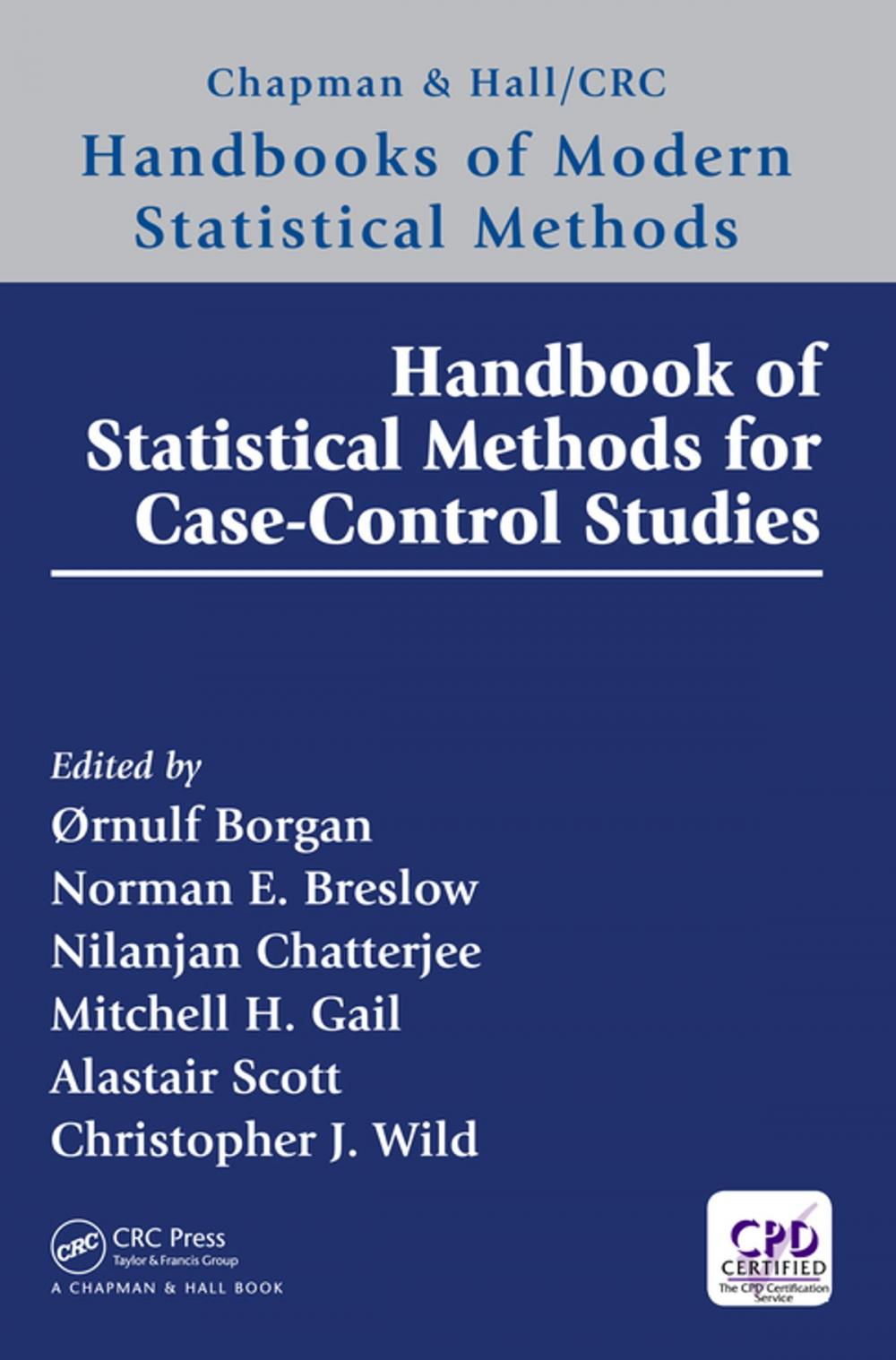 Big bigCover of Handbook of Statistical Methods for Case-Control Studies