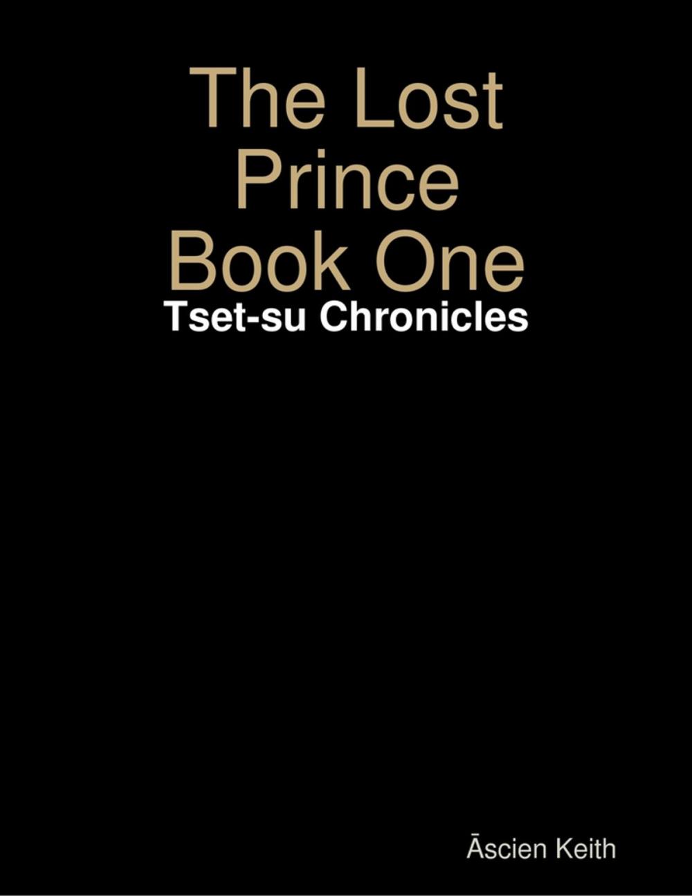 Big bigCover of The Lost Prince Book One: Tset-su Chronicles