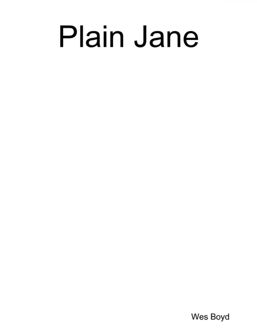 Big bigCover of Plain Jane