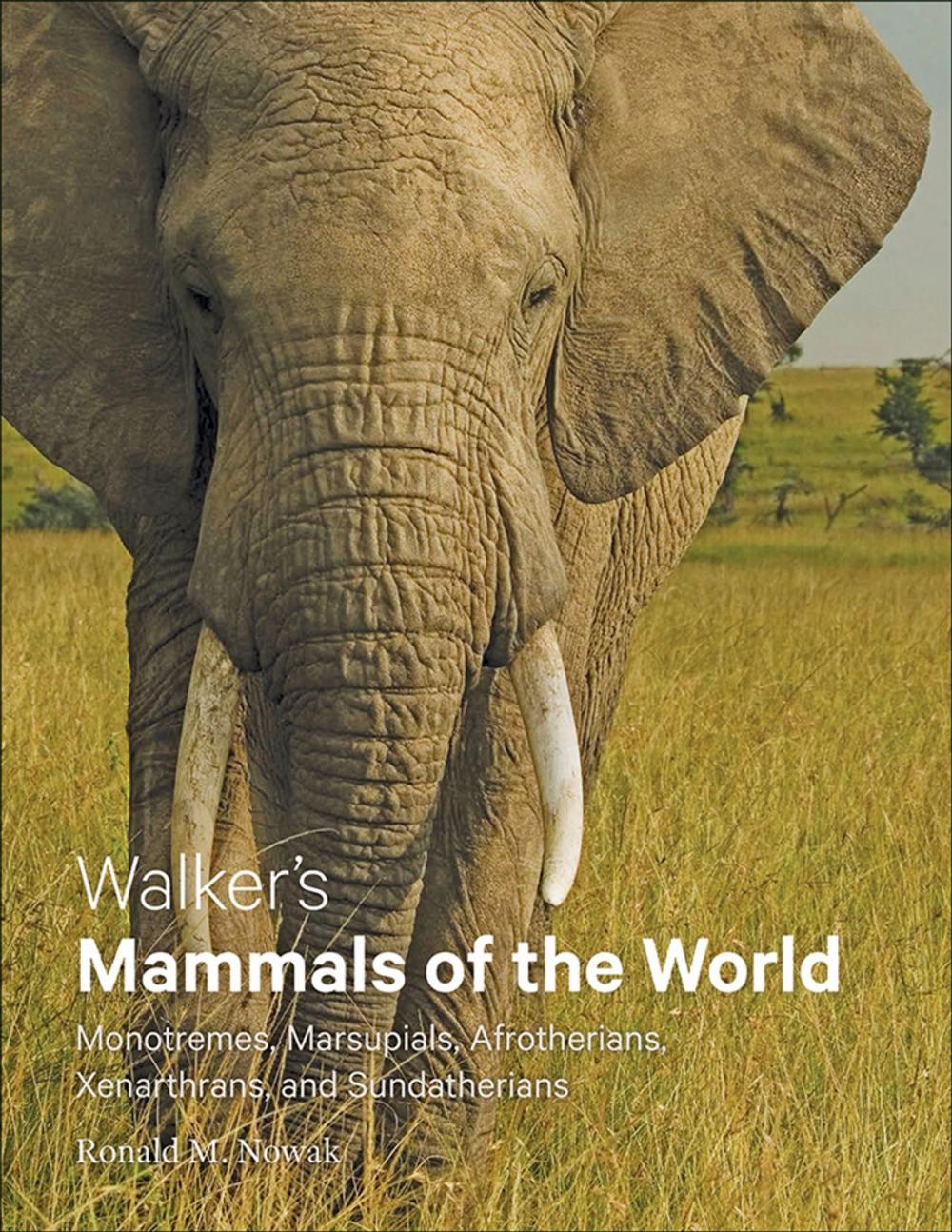 Big bigCover of Walker's Mammals of the World