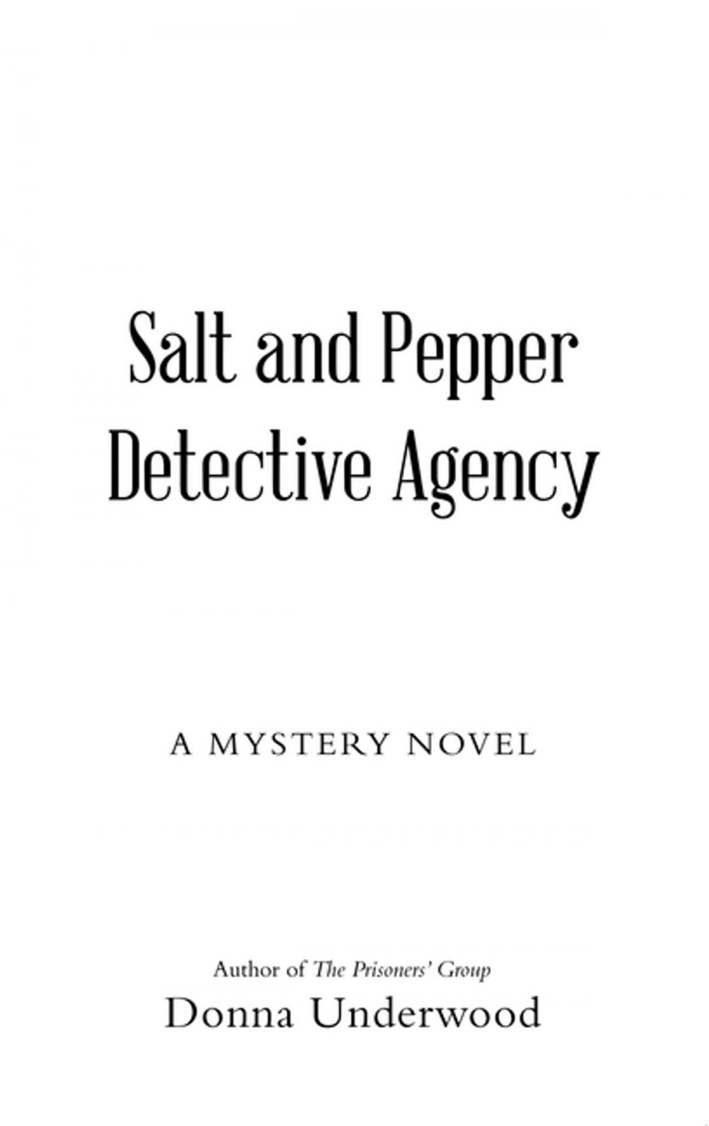 Big bigCover of Salt and Pepper Detective Agency