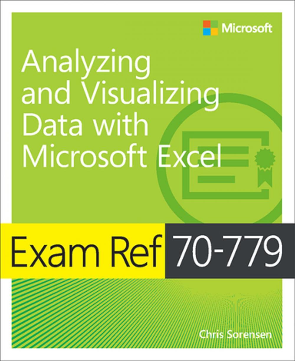 Big bigCover of Exam Ref 70-779 Analyzing and Visualizing Data with Microsoft Excel