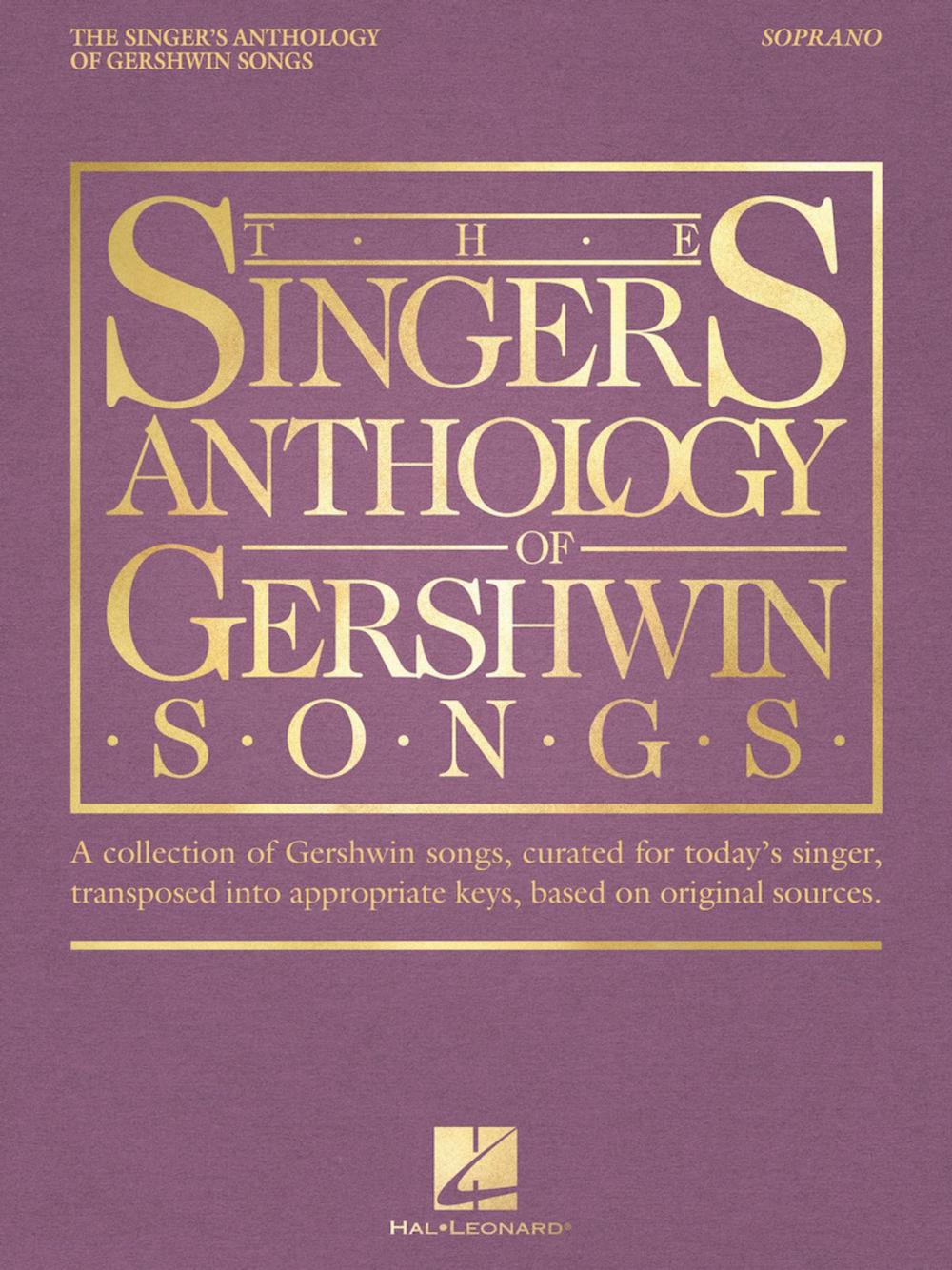 Big bigCover of The Singer's Anthology of Gershwin Songs - Soprano