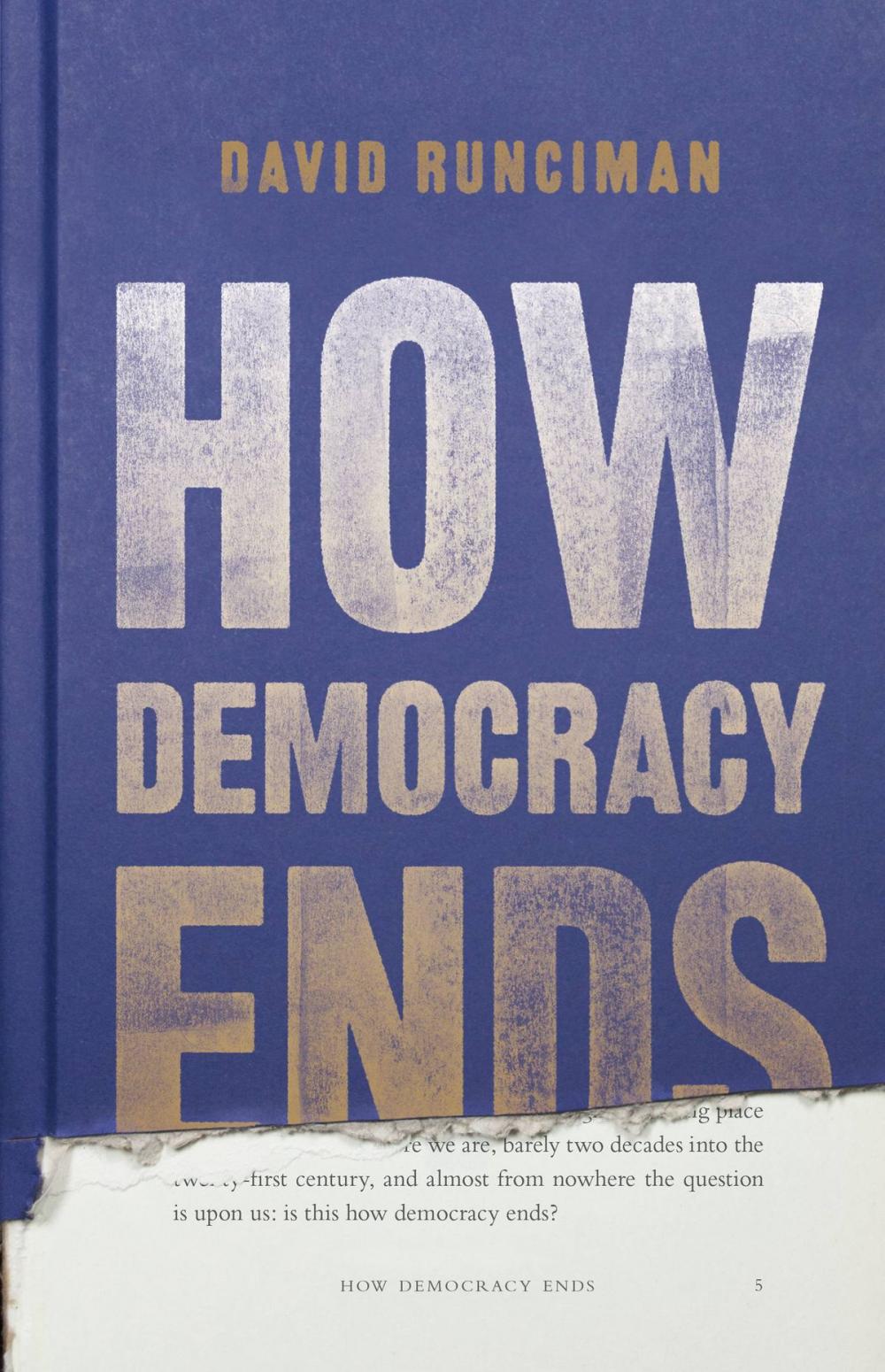 Big bigCover of How Democracy Ends