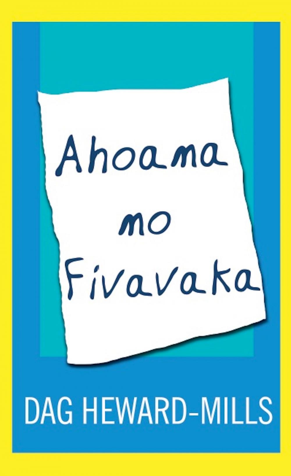 Big bigCover of Ahoana no Fivavaka