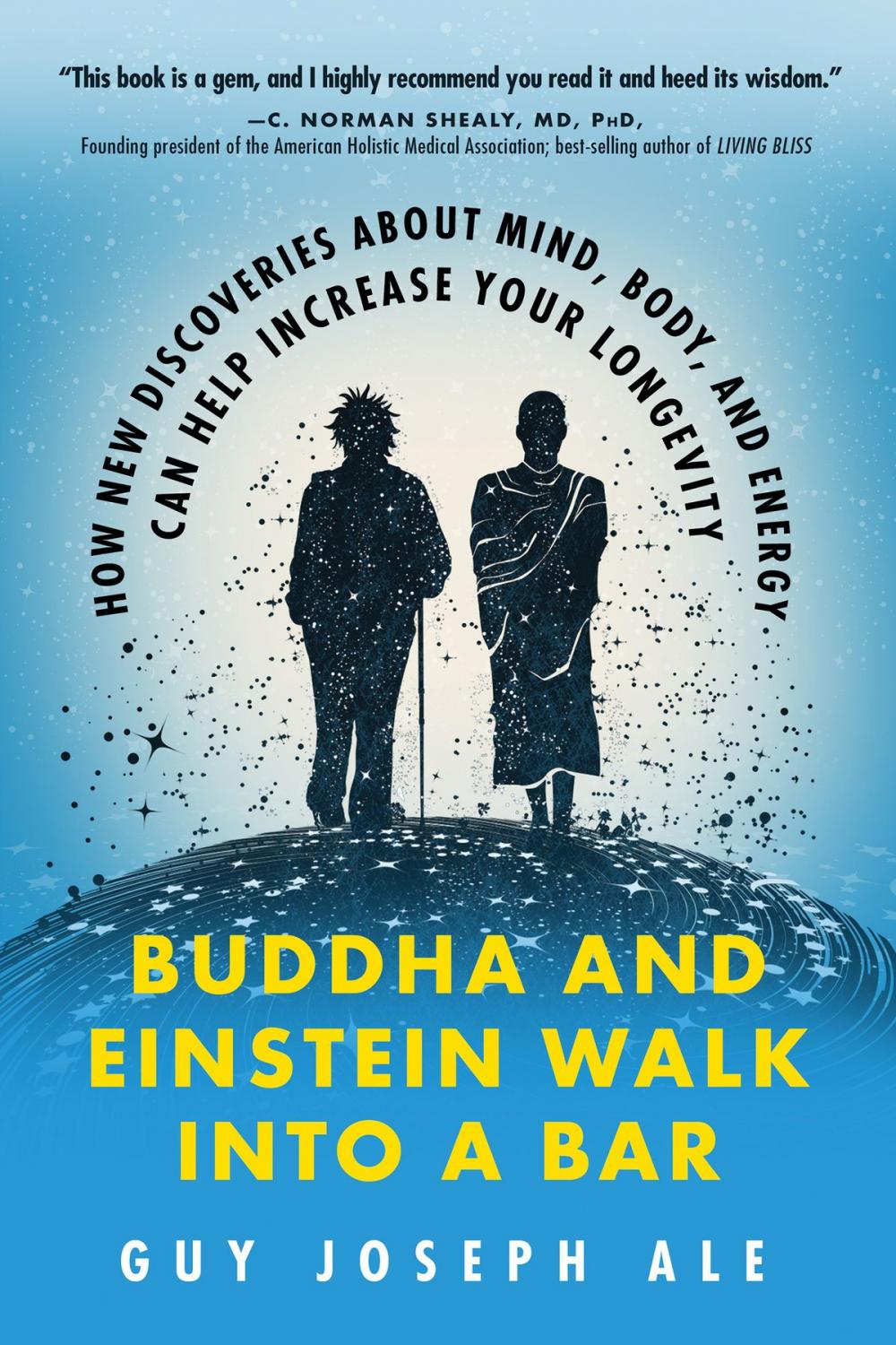 Big bigCover of Buddha and Einstein Walk Into a Bar