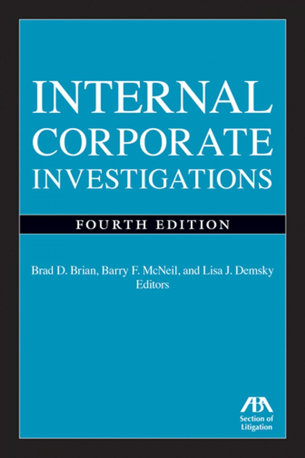 Big bigCover of Internal Corporate Investigations