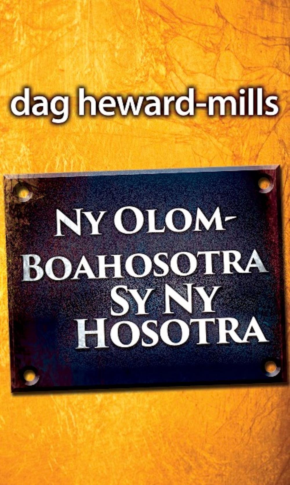 Big bigCover of Ny Olom-Boahosotra Sy Ny Hosotra