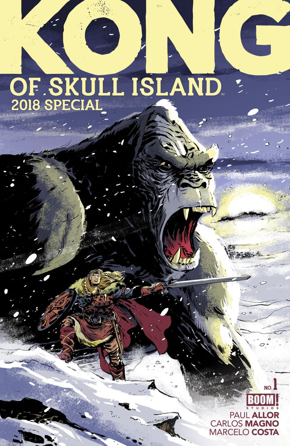 Big bigCover of Kong of Skull Island 2018 Special #1