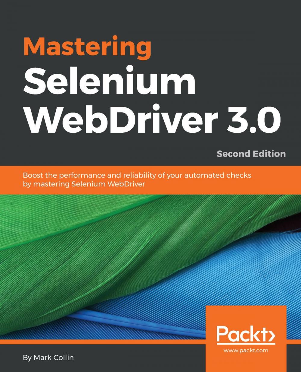 Big bigCover of Mastering Selenium WebDriver 3.0