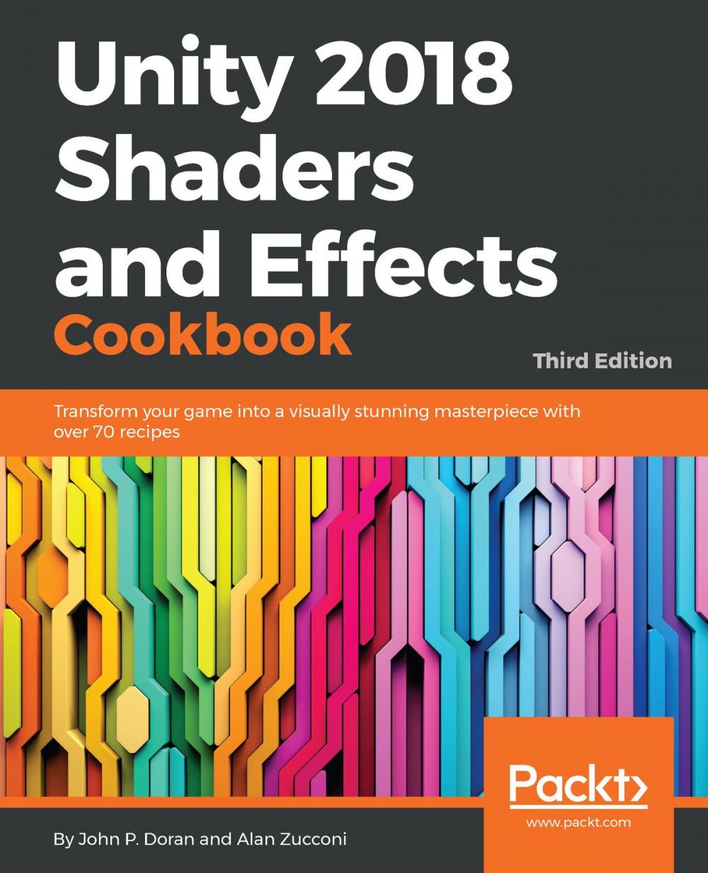 Big bigCover of Unity 2018 Shaders and Effects Cookbook