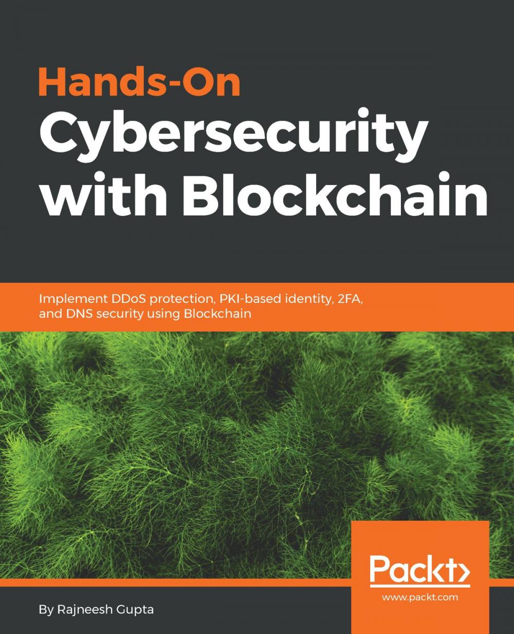 Big bigCover of Hands-On Cybersecurity with Blockchain