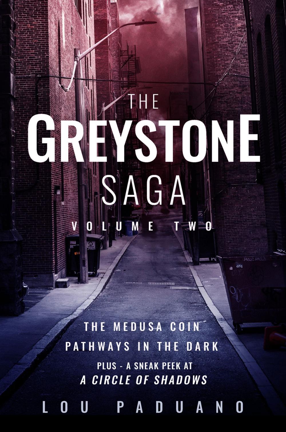 Big bigCover of The Greystone Saga Volume Two - The Medusa Coin and Pathways in the Dark