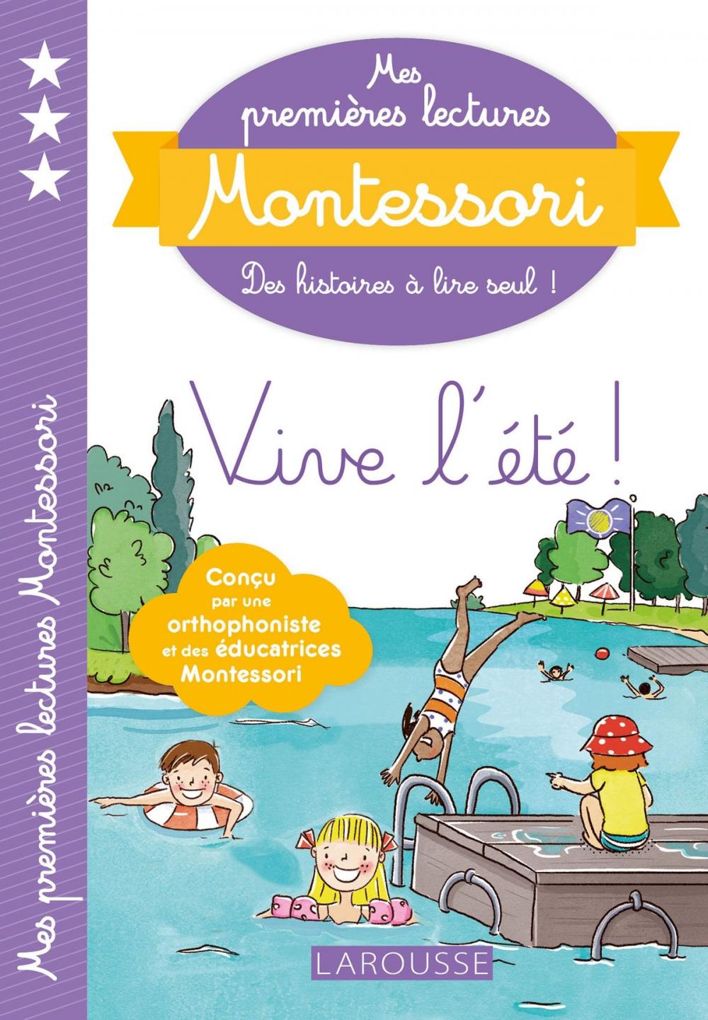 Big bigCover of Mes premières lectures Montessori, Vive l'été !