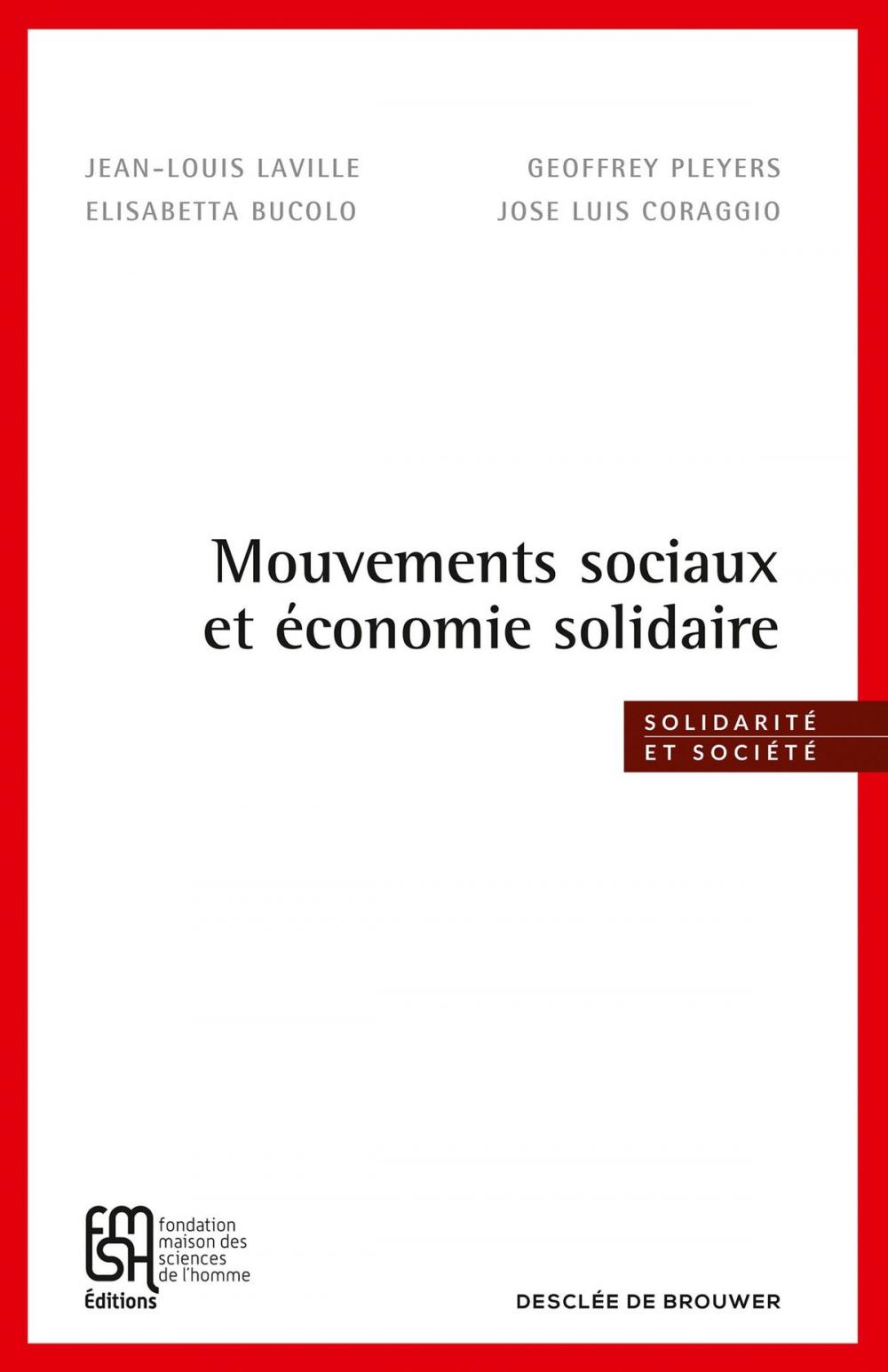 Big bigCover of Mouvements sociaux et économie solidaire