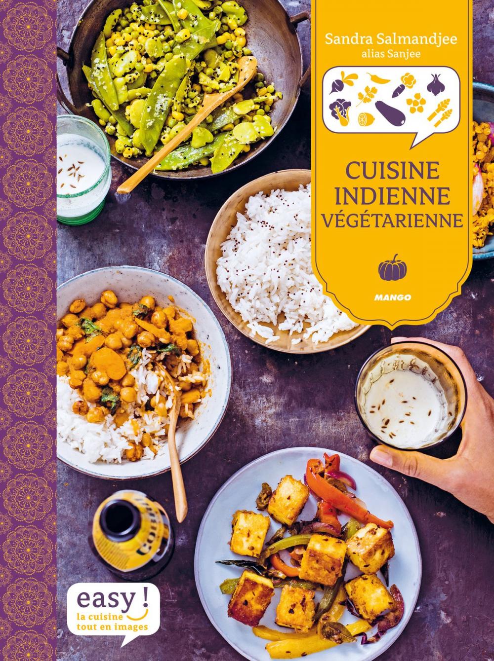 Big bigCover of Cuisine indienne végétarienne