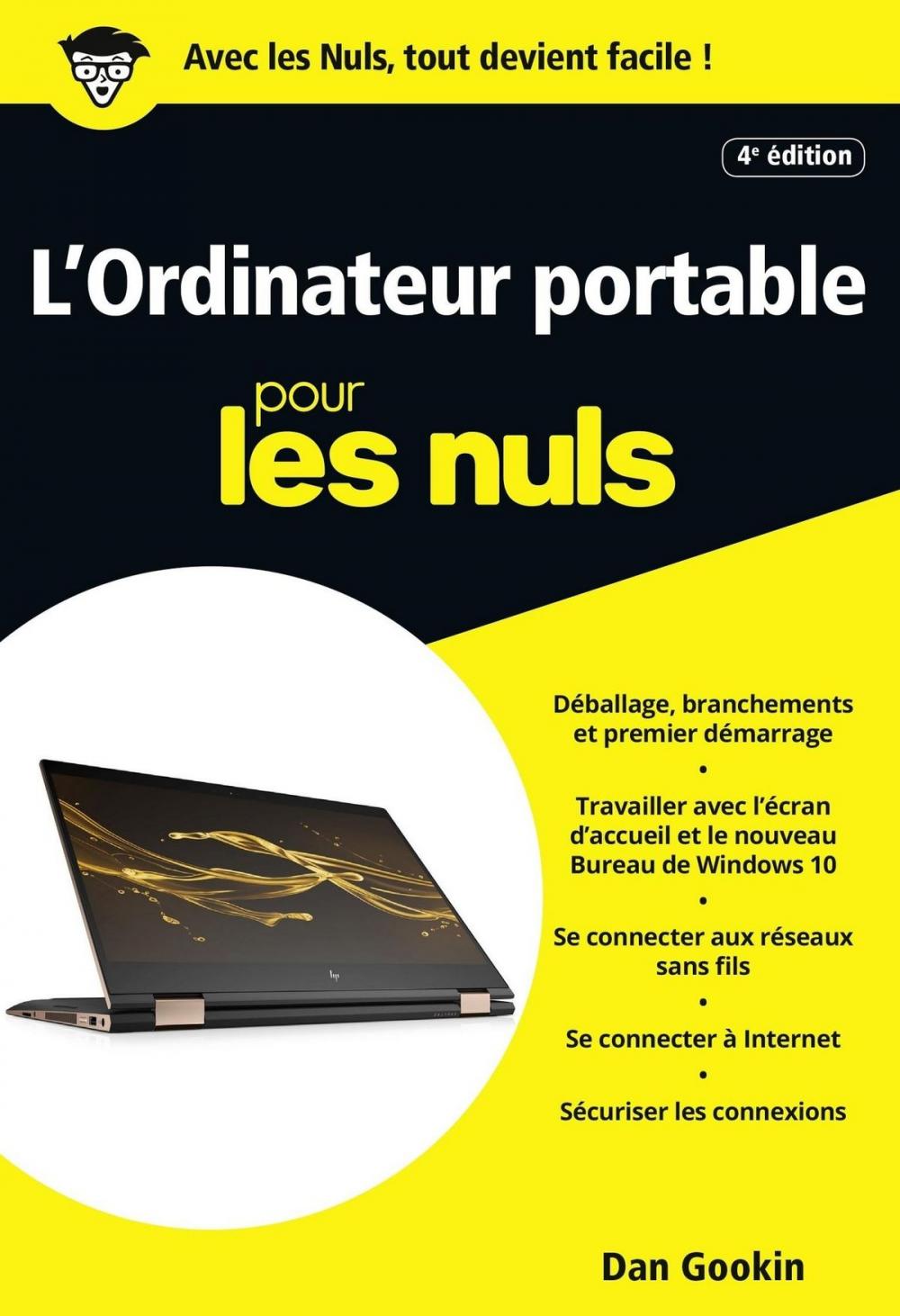 Big bigCover of L'Ordinateur portable pour les Nuls poche, 4e édition