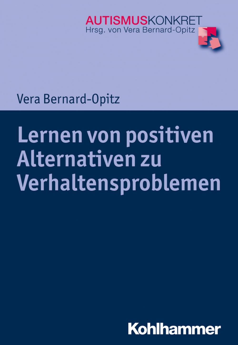 Big bigCover of Lernen von positiven Alternativen zu Verhaltensproblemen