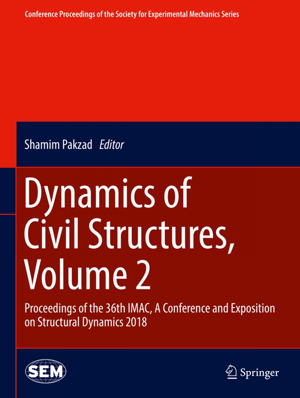 Big bigCover of Dynamics of Civil Structures, Volume 2