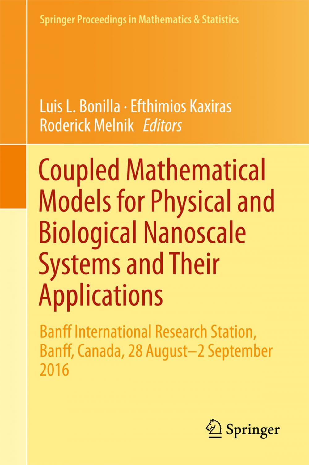 Big bigCover of Coupled Mathematical Models for Physical and Biological Nanoscale Systems and Their Applications