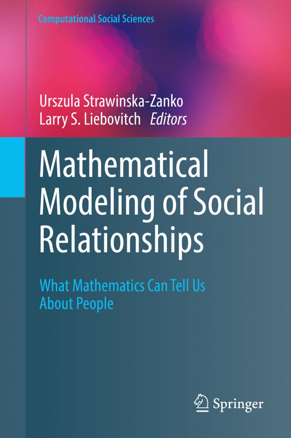 Big bigCover of Mathematical Modeling of Social Relationships