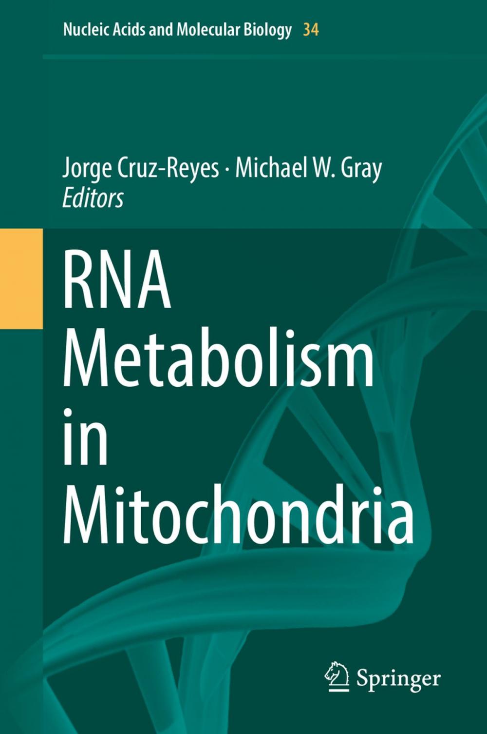 Big bigCover of RNA Metabolism in Mitochondria