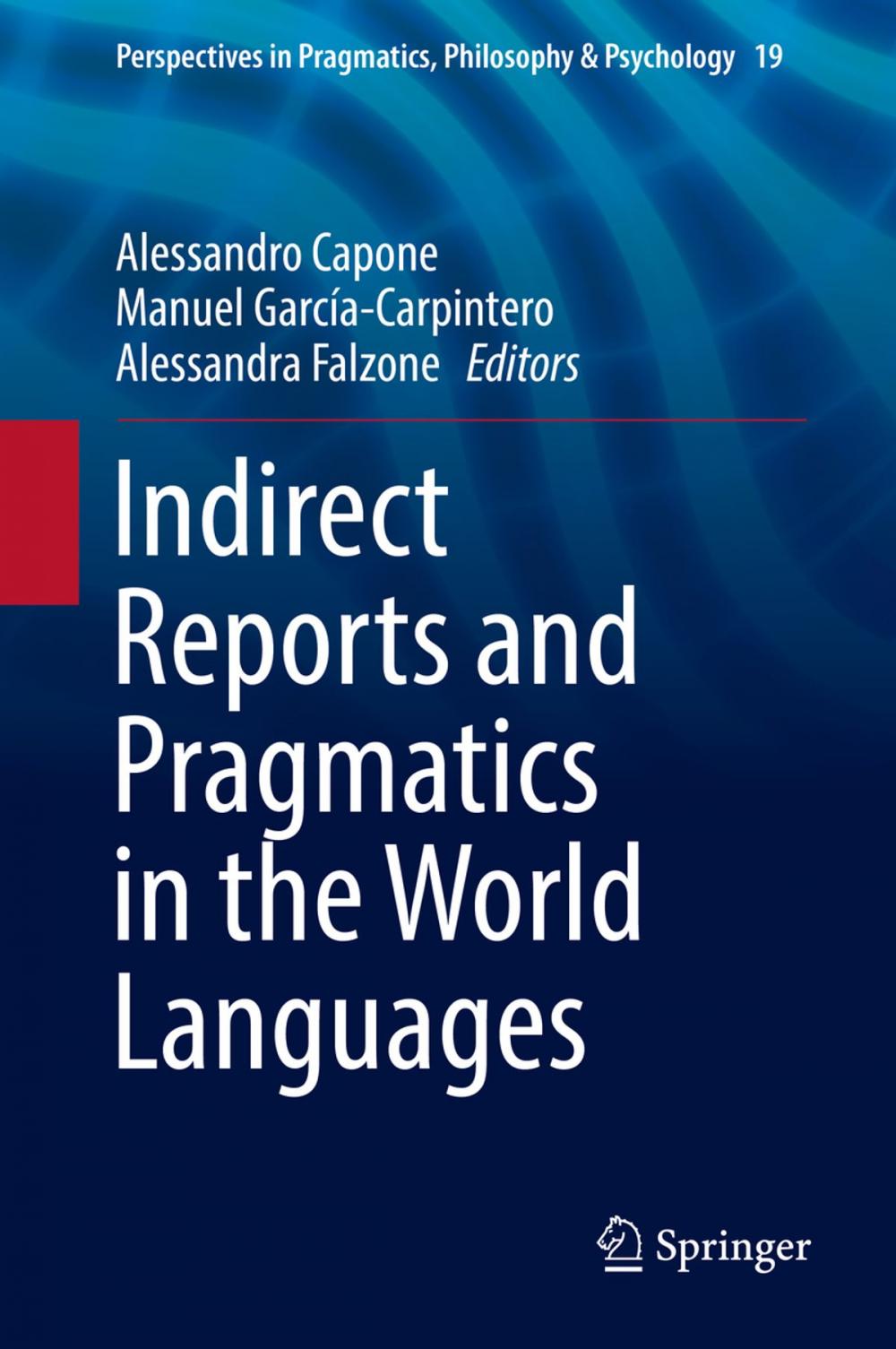 Big bigCover of Indirect Reports and Pragmatics in the World Languages