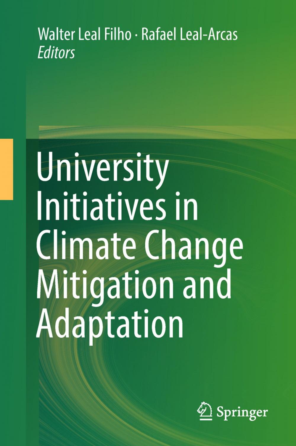 Big bigCover of University Initiatives in Climate Change Mitigation and Adaptation