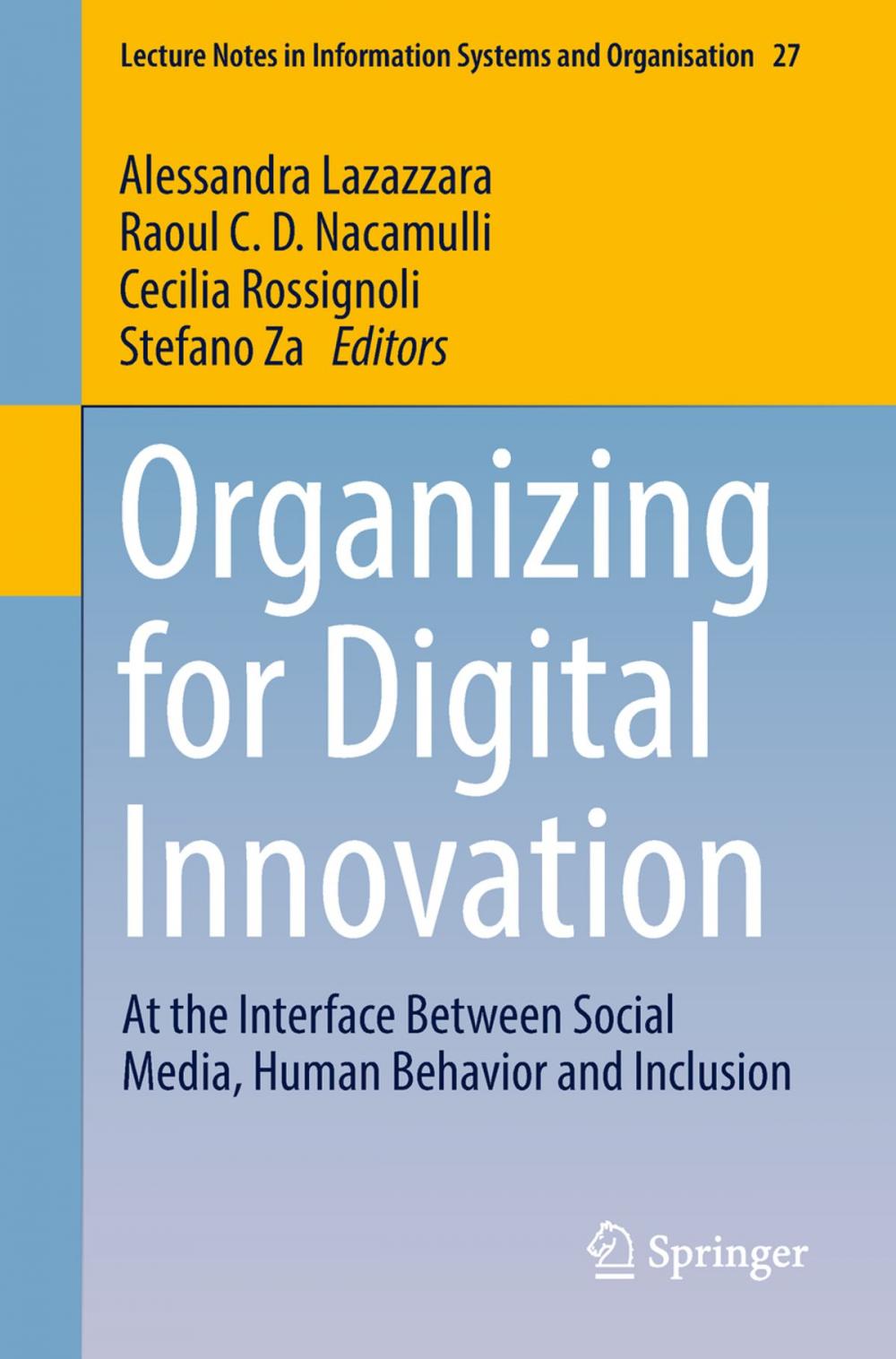 Big bigCover of Organizing for Digital Innovation