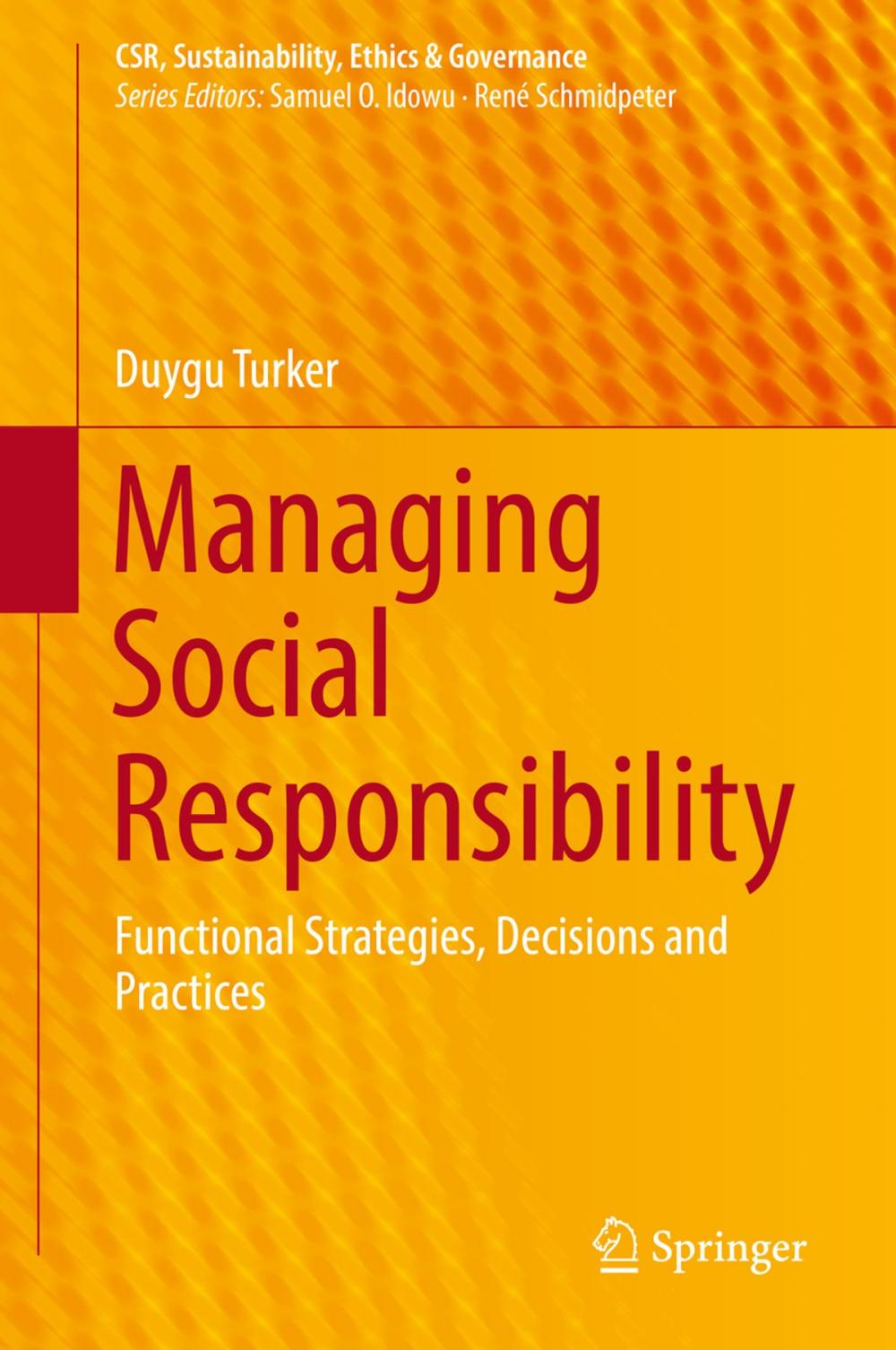 Big bigCover of Managing Social Responsibility