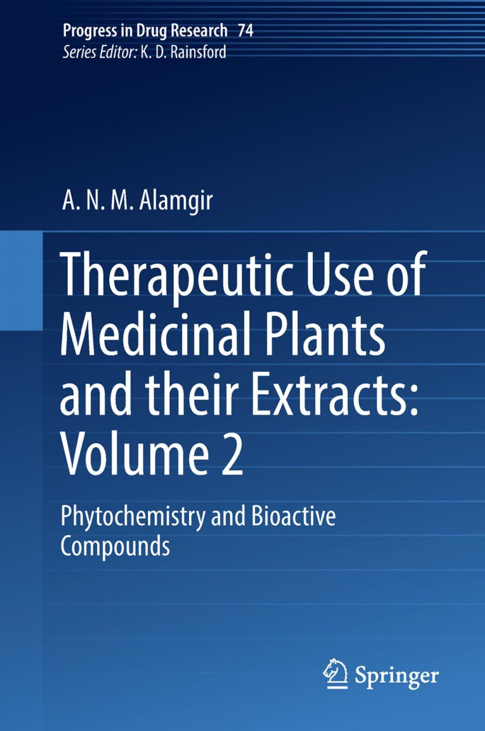 Big bigCover of Therapeutic Use of Medicinal Plants and their Extracts: Volume 2