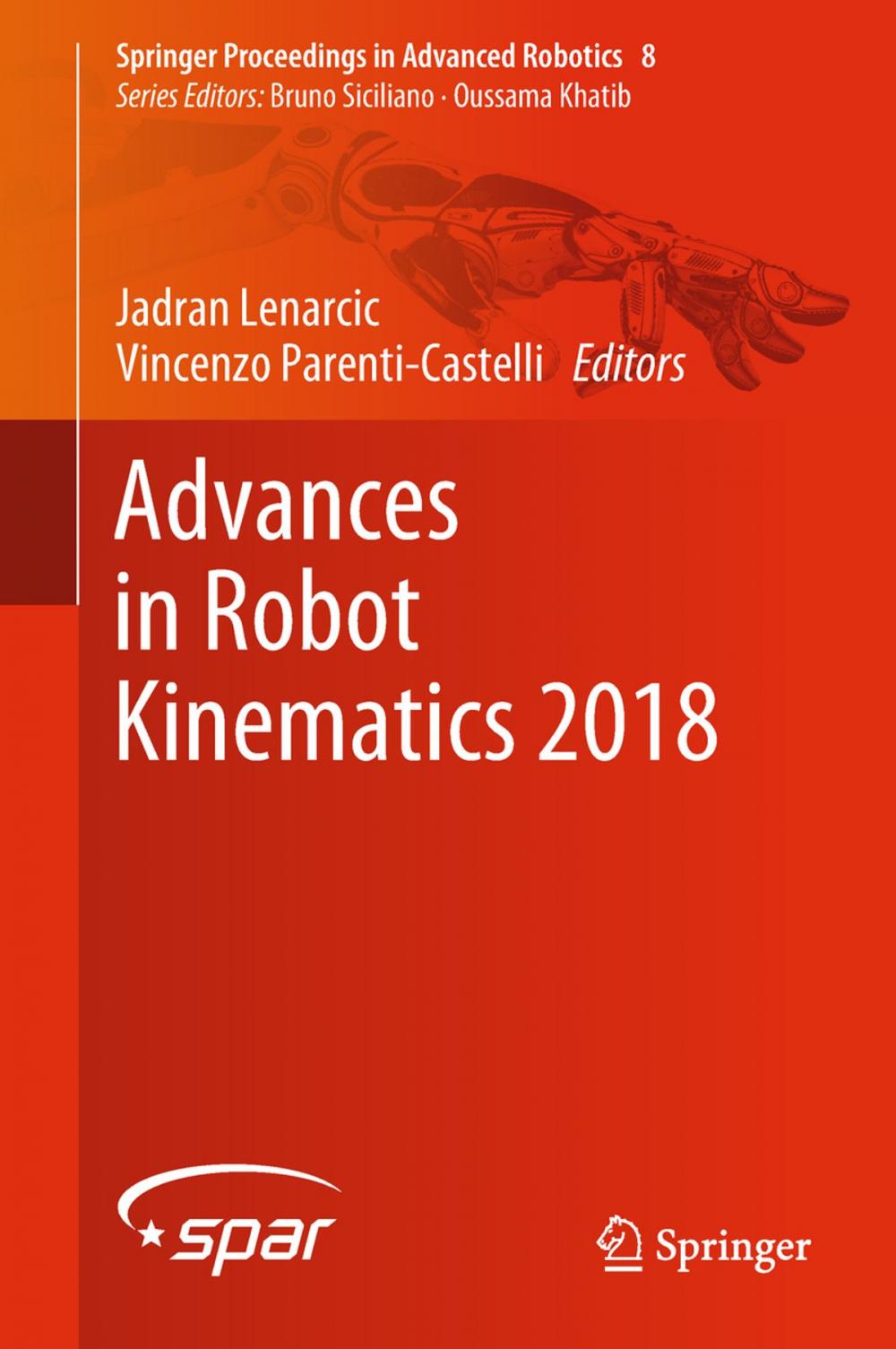 Big bigCover of Advances in Robot Kinematics 2018